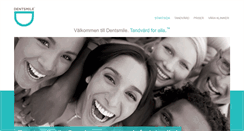 Desktop Screenshot of dentsmile.se